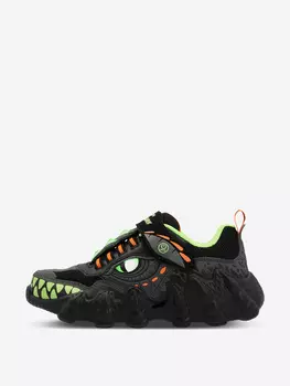 Кроссовки для мальчиков Skechers Skech-O-Saurus Lights, Черный, размер 29