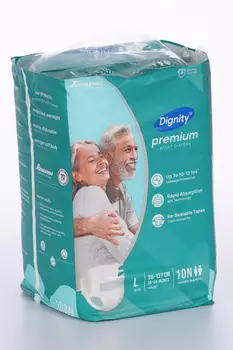 Подгузники д/взрослых Dignity Adult Diapers Up р L, 10 шт