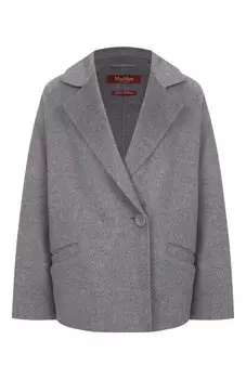 Полупальто из шерсти и кашемира Max Mara Studio