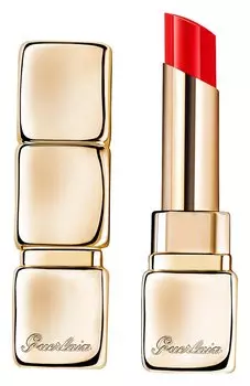 Помада для губ KissKiss Shine Bloom, 709 Красный лепесток Guerlain