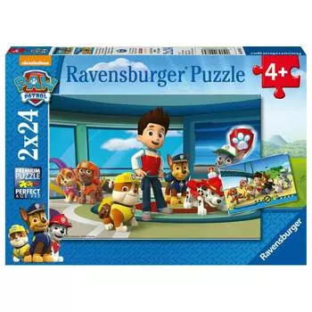Ravensburger Набор пазлов "Щенячий патруль: полезные ищейки", 2х24 элемента