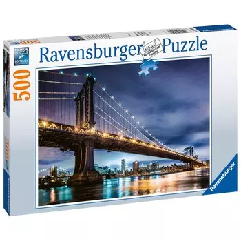 Ravensburger Пазл "Вид Нью-Йорка", 500 элементов