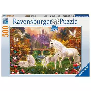 Ravensburger Пазл "Волшебные единороги", 500 элементов