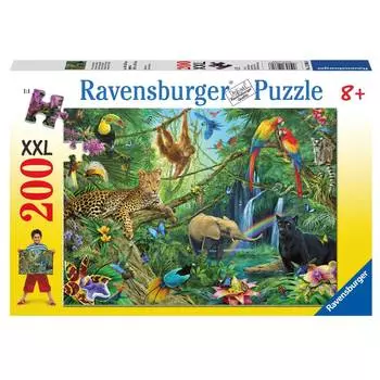 Ravensburger XXL-пазл "Джунгли", 200 элементов