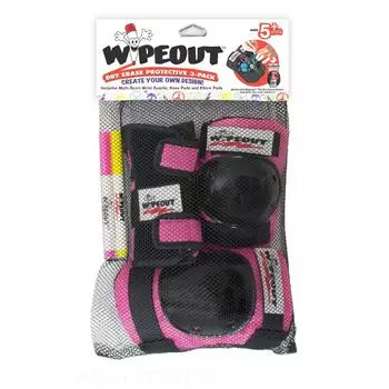 Razor Комплект защиты Wipeout Pink (M 5+), розовый