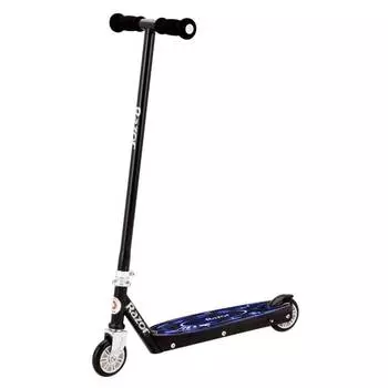 Razor Самокат Tekno с подсветкой, чёрный