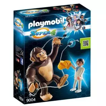 Playmobil Конструктор Супер 4: Гигантский обезьяний гонг