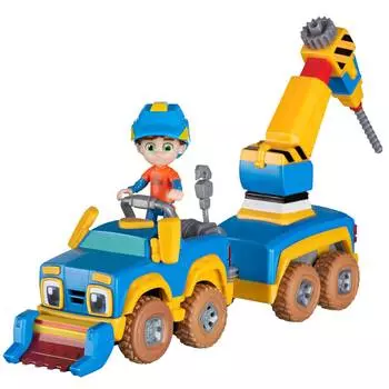 Rev&amp;Roll игровой набор фигурка и машинка "Вперед Рамбл!" EU881310