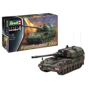 Revell Немецкая самоходная артиллерийская установка Panzerhaubitze 2000, 1:35
