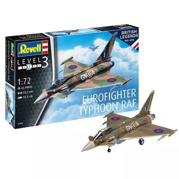 Revell Сборная модель 100 лет RAF: Еврофайтер Тайфун, 1:72