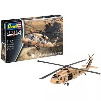 Revell Сборная модель Американский многоцелевой вертолёт UH-60, 1:72