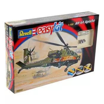Revell Сборная модель боевого вертолета AH-64 Апач, 1:100