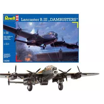 Revell Сборная модель Бомбардировщик Lancaster 'Dam Buster', 1:72