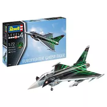 Revell Сборная модель Многоцелевой истребитель Eurofighter Ghost Tiger, 1:72