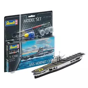 Revell Сборная модель Надор Американский авианосец «Хорнет», 1:1200