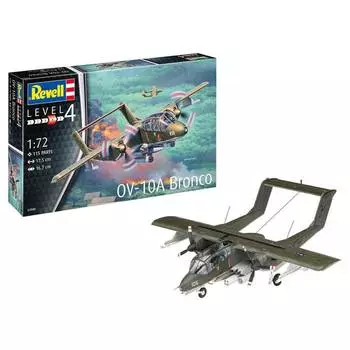 Revell Сборная модель Самолет Норт Америкэн OV-10 Бронко, 1:72