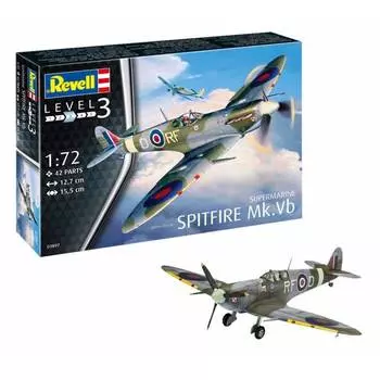 Revell Сборная модель самолета Spitfire Mk. Vb, 1:72