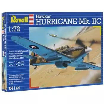 Revell Сборная модель Военный самолет Hawker Hurricane Mk II C, 1:72