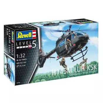 Revell Сборная модель вертолет H145M LUH «KSK», 1:32