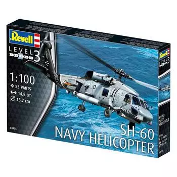 Revell Сборная модель вертолёта SH-60, 1:100