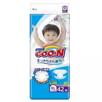 Подгузники Goon XL (12-20 кг), 42 шт