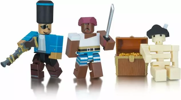 Roblox набор фигурок "Роблокс Разбойники: Битва за Остров Веселья - Cannoneers: Battle for Jolly Island W6" 8 см ROB0266