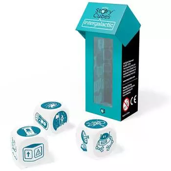 RORYS STORY CUBES Настольная игра "Кубики историй Космос", дополнительный набор