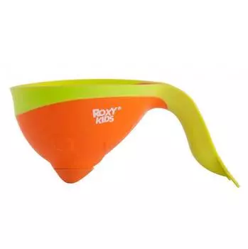 Roxy-kids Ковш для ванны Flipper с лейкой, оранжевый