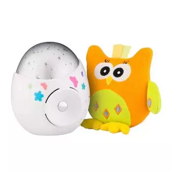 Roxy-kids Ночник-проектор звездного неба «Colibri» с совой