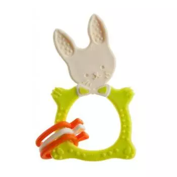 Roxy-kids Универсальный прорезыватель Bunny, зеленый