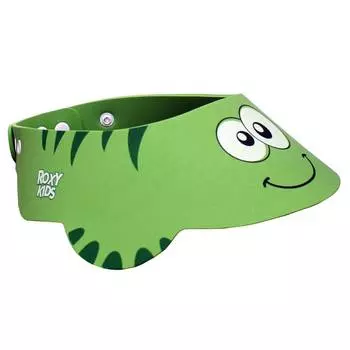 Roxy-kids Защитный козырек для мытья головы, зеленая ящерка