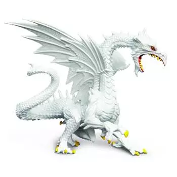 Safari Ltd. Фигурка "Снежный дракон", светится в темноте