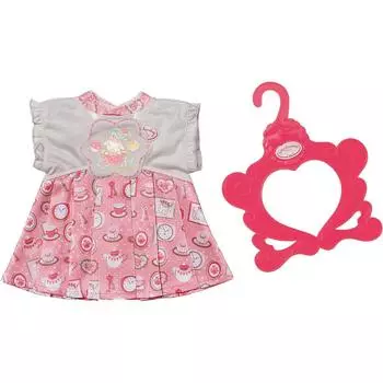 Платье Baby Annabell серо - розовое, 46 см