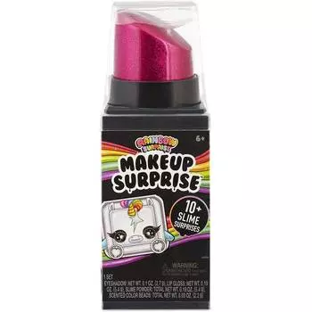 Poopsie Rainbow Surprise Игровой набор Makeup с тенями и блеском для губ, фуксия
