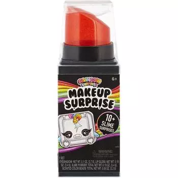 Poopsie Rainbow Surprise Игровой набор Makeup с тенями и блеском для губ, красный