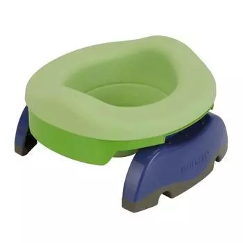 Potette Plus Дорожный горшок с силиконовой вставкой и пакетами 10 шт