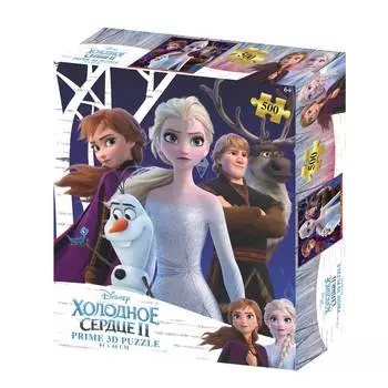 Prime 3D Стерео пазл "Холодное сердце" 500 элементов