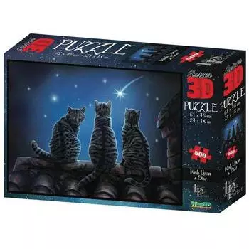 Prime 3D Стерео пазл "Желание на звезду"