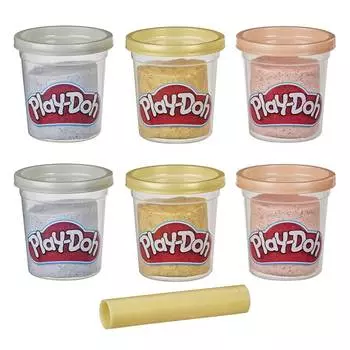 Play-Doh Набор для лепки "Золото и серебро"
