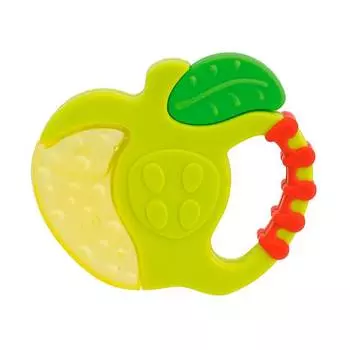 Прорезыватель-игрушка Chicco Fresh Relax "Фрукты", Яблочко, 4м+, 310411100