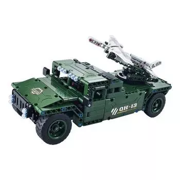 QiHui Радиоуправляемый конструктор Mechanical Master Носитель БПЛА, 506 деталей