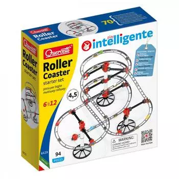 Quercetti Конструктор "Серпантин" roller coaster starter, 94 детали