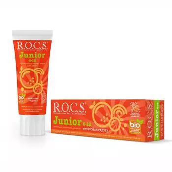 R.O.C.S. Junior Зубная паста Фруктовая радуга, 74 г