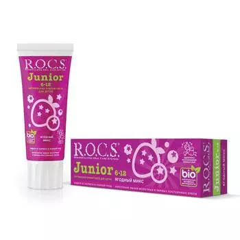 R.O.C.S. Junior Зубная паста Ягодный микс, 74 г