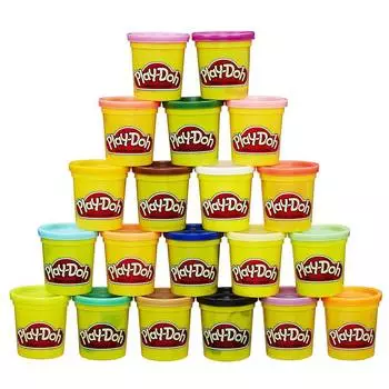 Play-Doh "Супер-комплект 20 цветов пластилина", A7924EUC