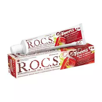 R.O.C.S Teens Зубная паста Кола и Лимон, 74 г