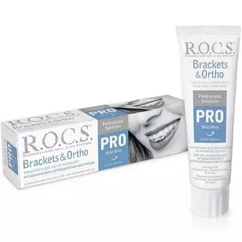 R.O.C.S. Зубная паста Pro Brackets&amp;Ortho, 135 г