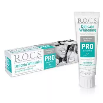 R.O.C.S. Зубная паста Pro Sweet Mint Деликатное отбеливание, 135 г