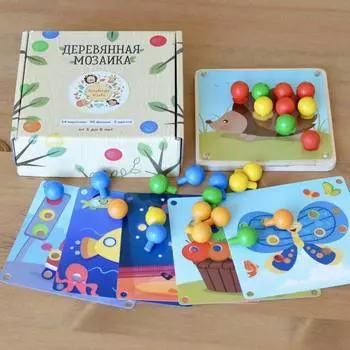 Raduga Kids Мозаика мини "Изучаем цвета"