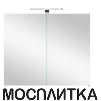 Зеркальный шкаф Orans 60 см BC-4023W 600 белый глянец, с подсветкой